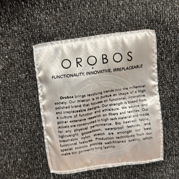 NWOT NEO-I by OROBOS women’s black & grey mix media quilted Parka size XX Small - Picture 4 of 7